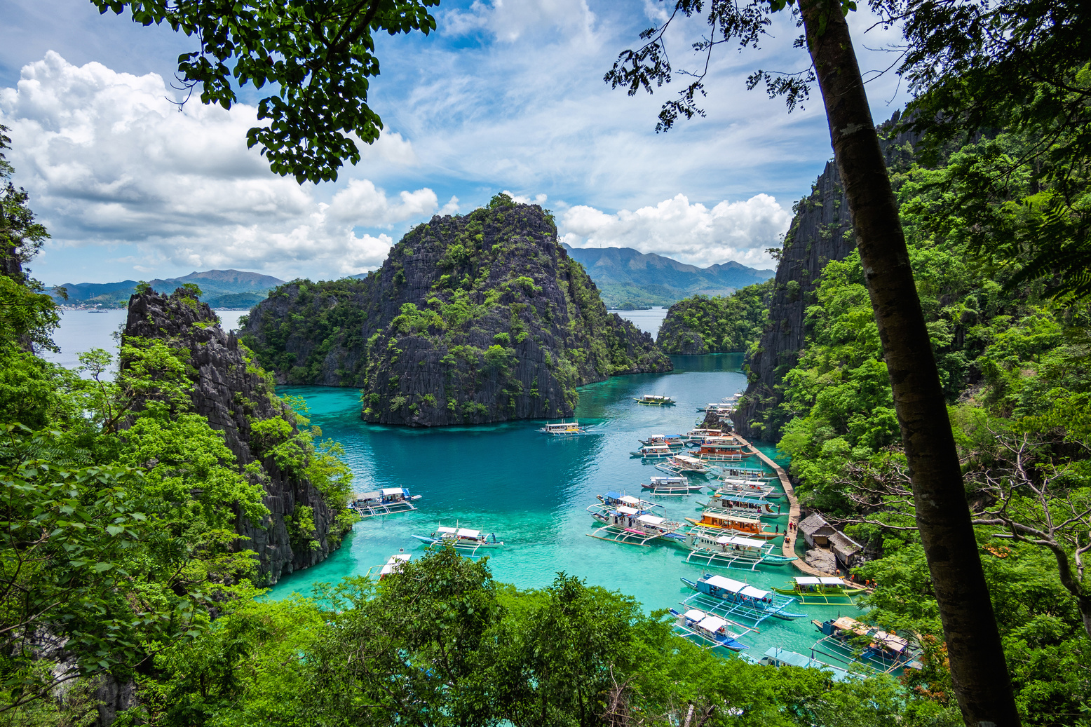 Kayangan Lake in Coron Island, Palawan, Philippines